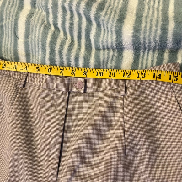 Pendleton cream small checkered loose fit trousers size 14 - Picture 9 of 10